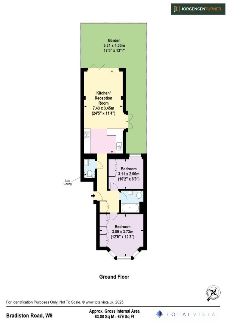 Floorplan for Bradiston Road, Maida Vale, W9