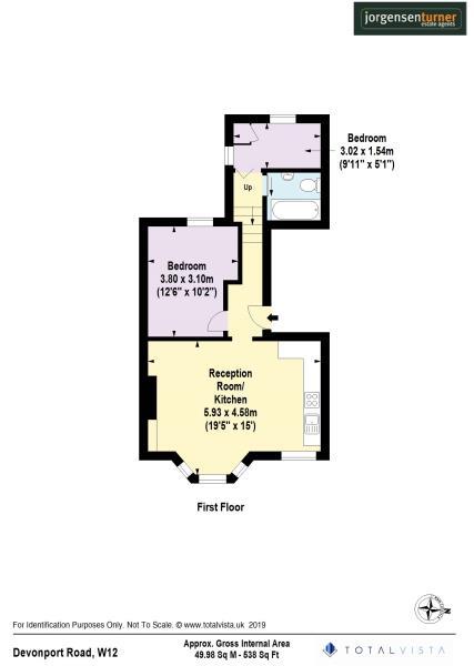Floorplan for Devonport Road, Shepherd's Bush, London , W12