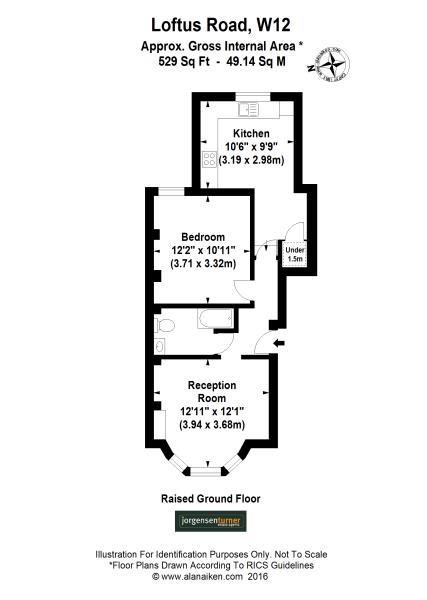 Floorplan for Loftus Road, Shepherds Bush, W12