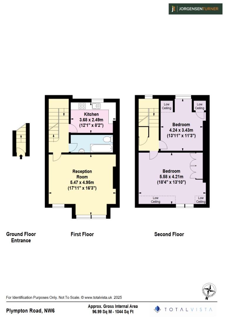 Floorplan for Plympton Road, Kilburn, NW6