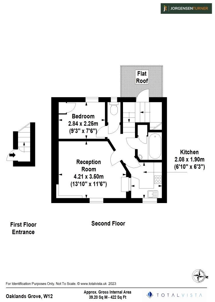 Floorplan for Oaklands Grove, Shepherd's Bush , W12
