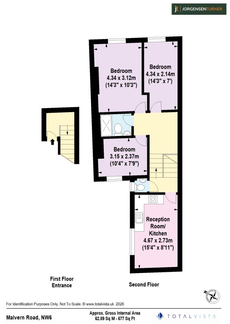 Floorplan for Malvern Road, Queens Park, NW6