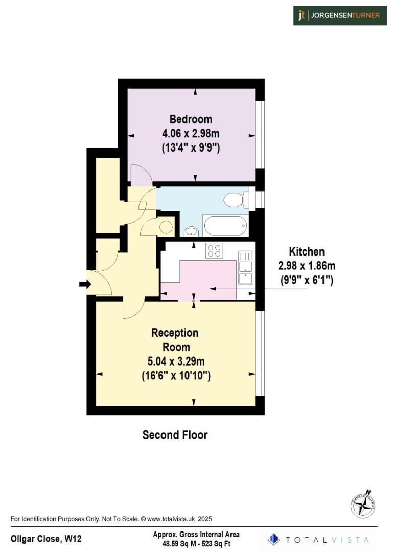 Floorplan for Ollgar Close, Shepherds Bush, W12