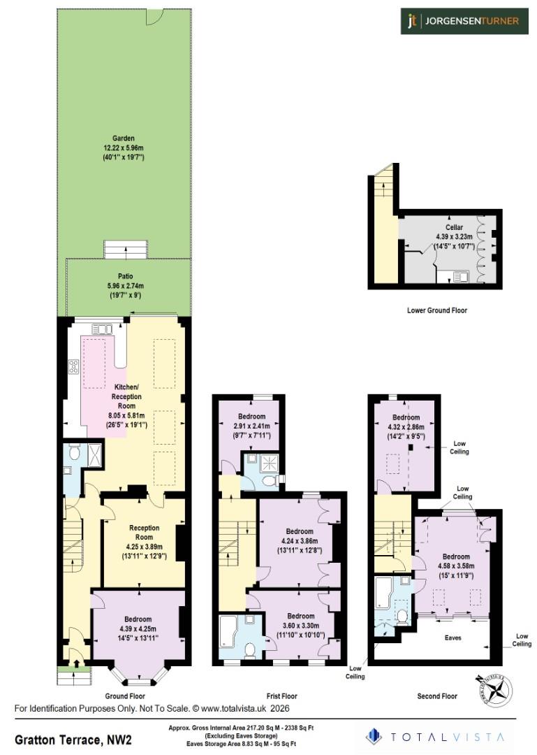 Floorplan for Gratton Terrace, London