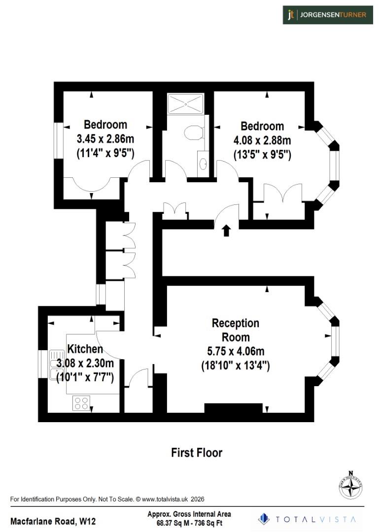 Floorplan for Macfarlane Road, Shepherds Bush, W12