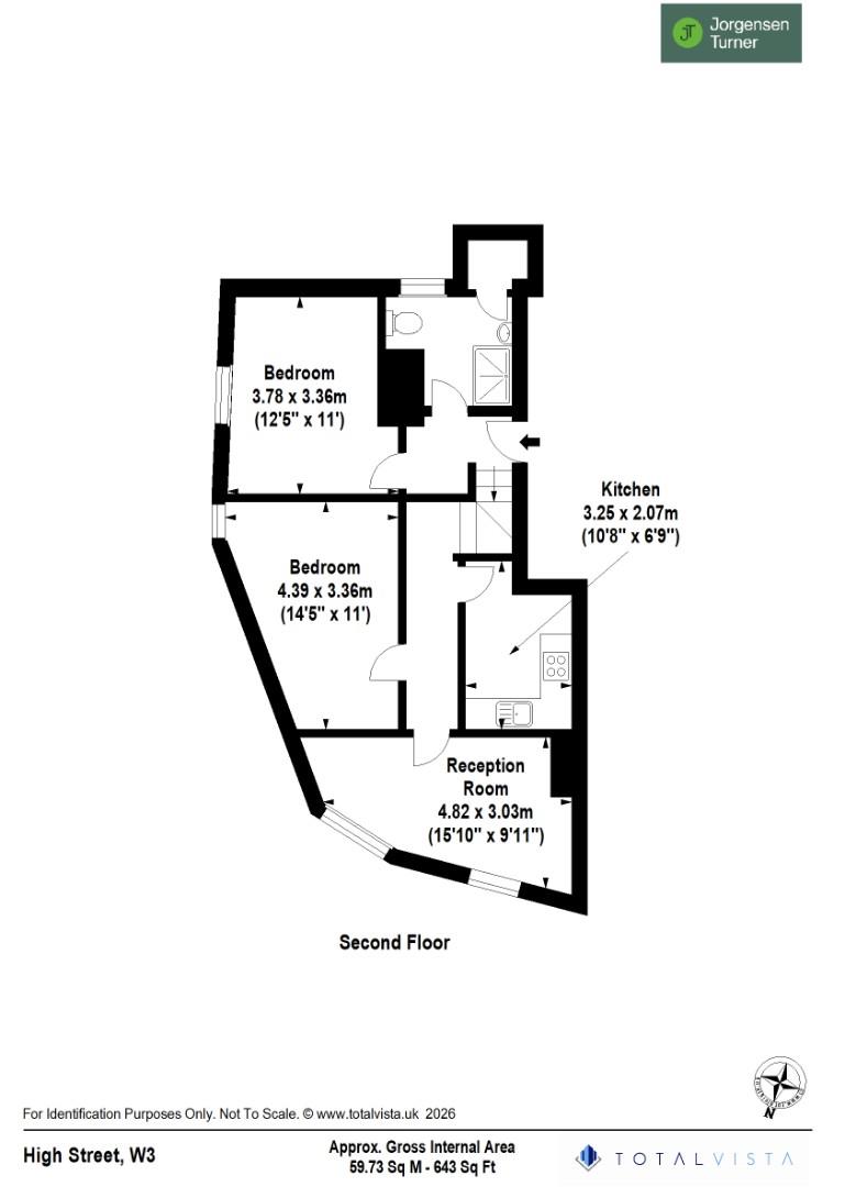 Floorplan for High Street, Acton, W3