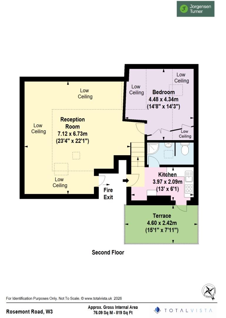 Floorplan for Rosemont Road, Acton, London