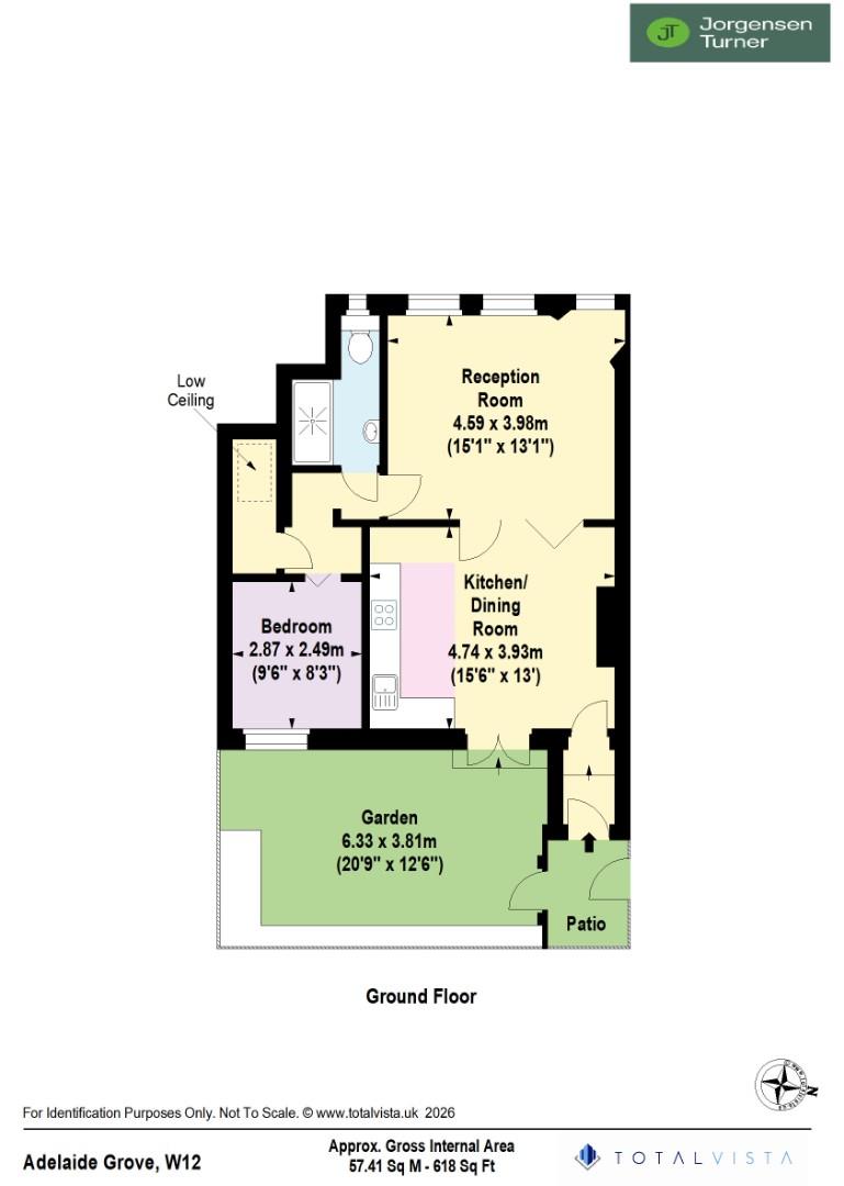 Floorplan for Adelaide Grove, Shepherds Bush