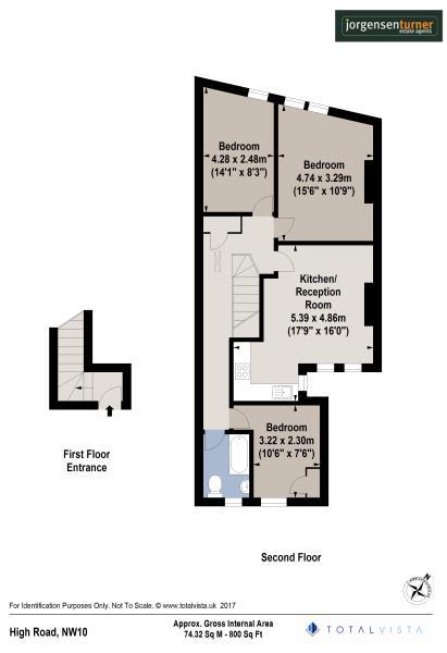 Floorplan for High Road, Willesden Green, NW10