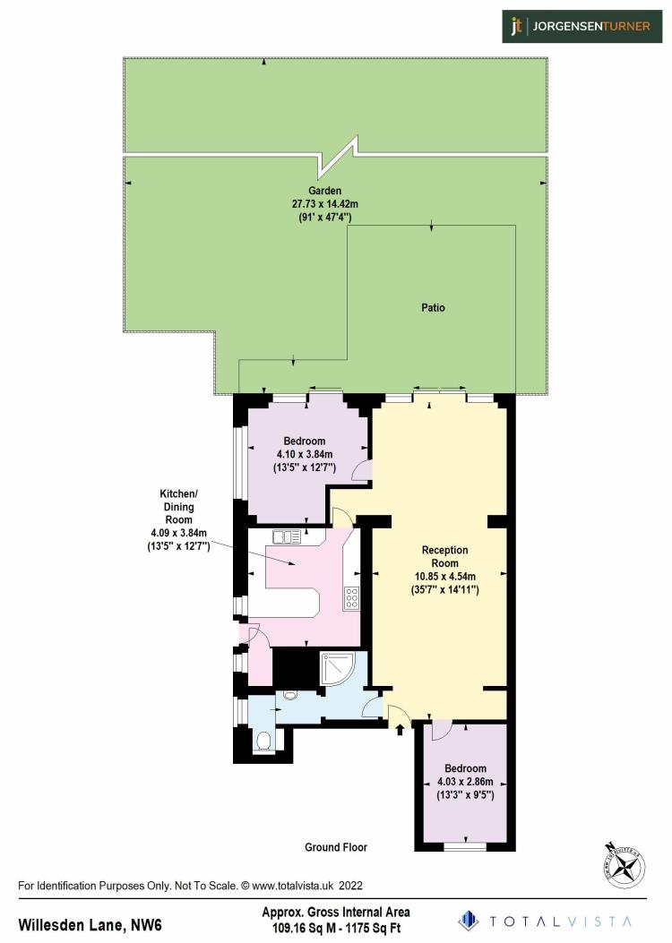 Floorplan for Willesden Lane, London