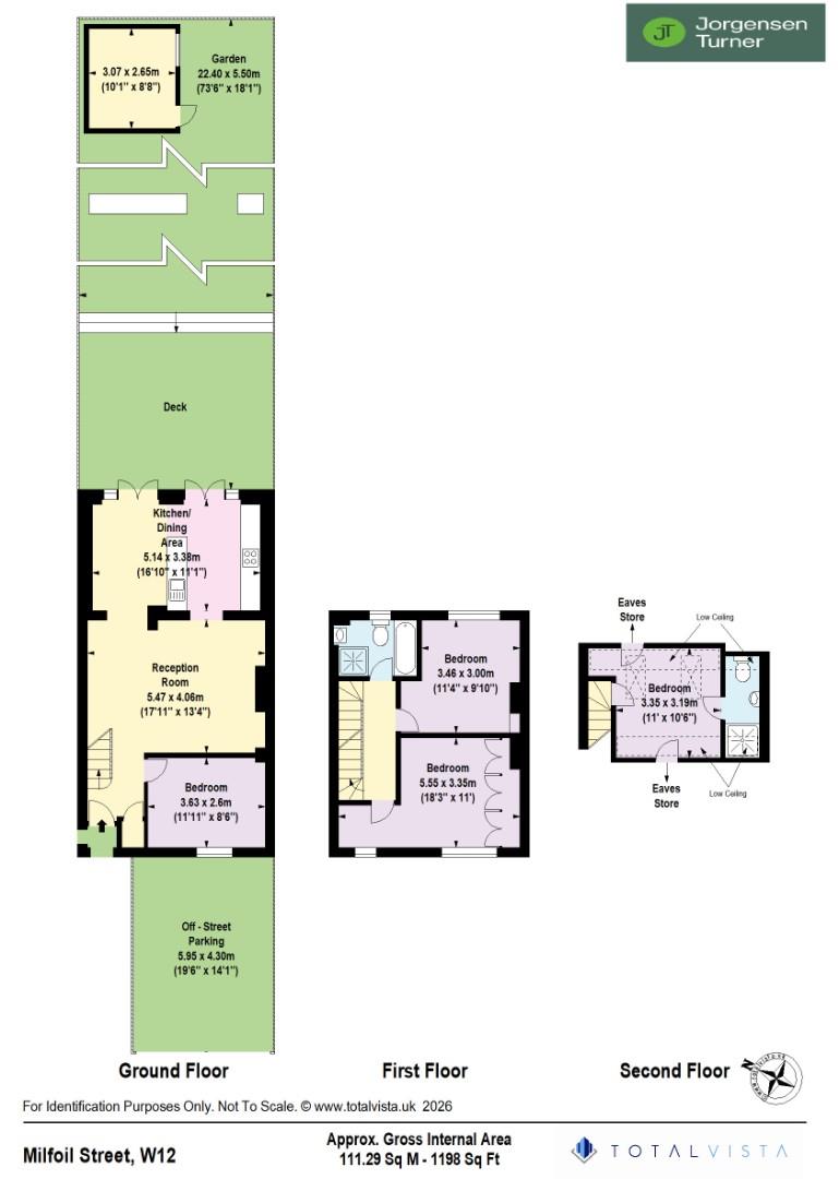 Floorplan for Milfoil Street, Shepherds Bush, W12