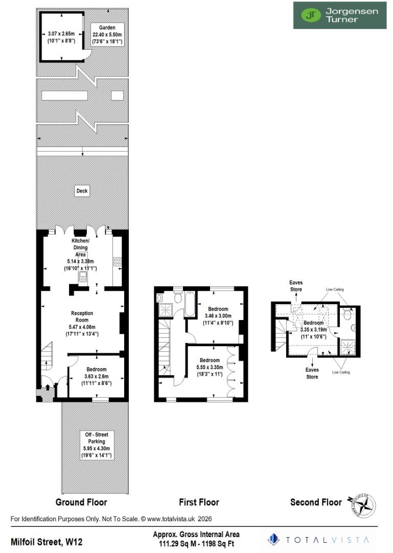 Floorplan for Milfoil Street, Shepherds Bush, W12