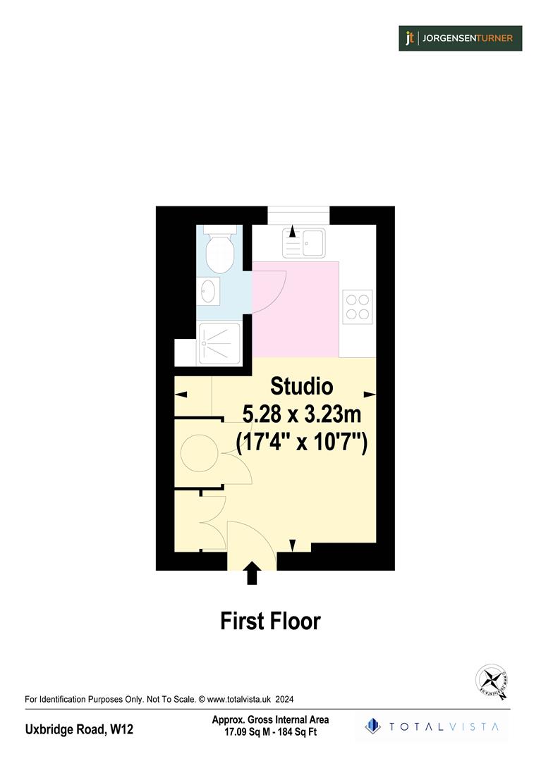 Floorplan for Uxbridge Road, Shepherds Bush, W12