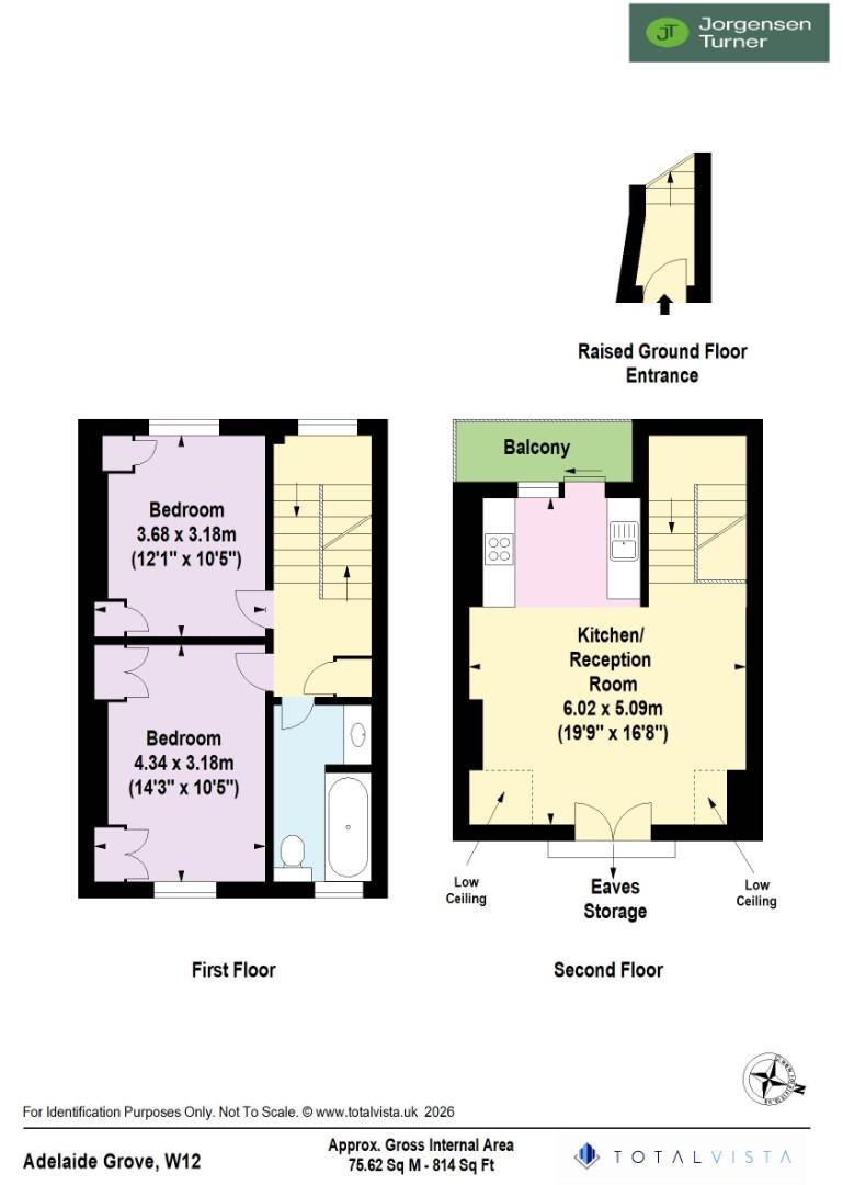 Floorplan for Adelaide Grove, Shepherds Bush, W12