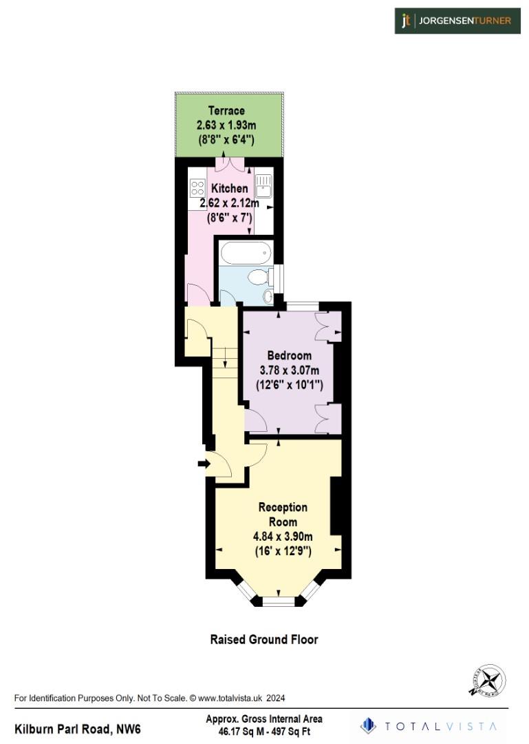 Floorplan for Kilburn Park Road, Maida Vale, NW6