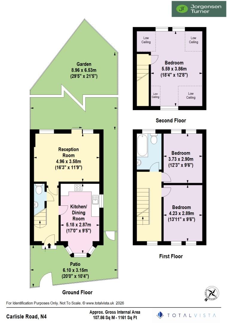 Floorplan for Carlisle Road, Crouch End