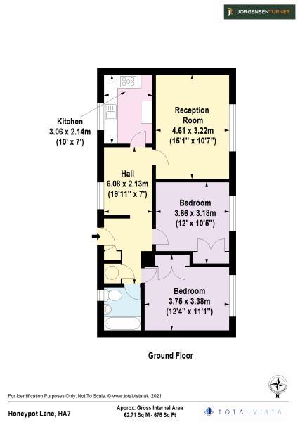 Floorplan for Honeypot Lane, Queensbury