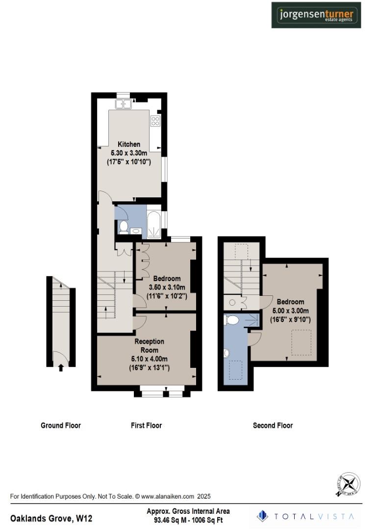 Floorplan for Oaklands Grove, Shepherds Bush, W12