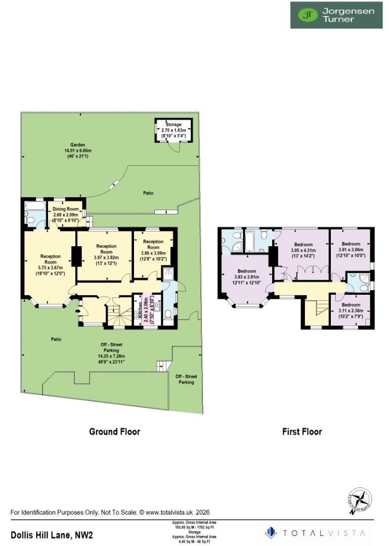 Floorplan for Dollis Hill Lane, London