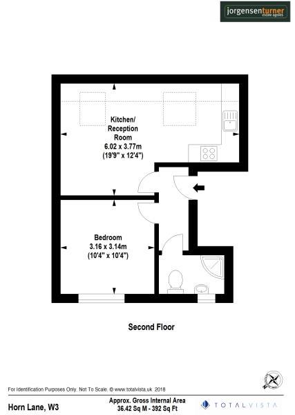 Floorplan for Horn Lane, Acton, W3