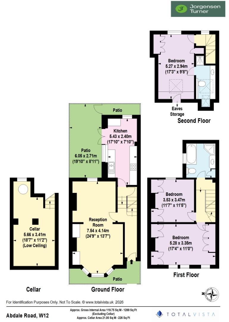 Floorplan for Abdale Road, Shepherds Bush W12