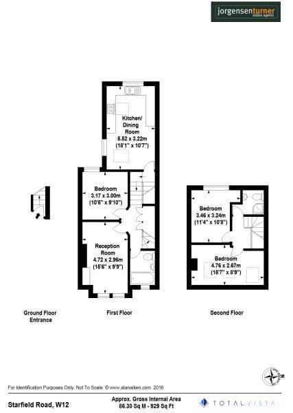 Floorplan for Starfield Road, Shepherds Bush