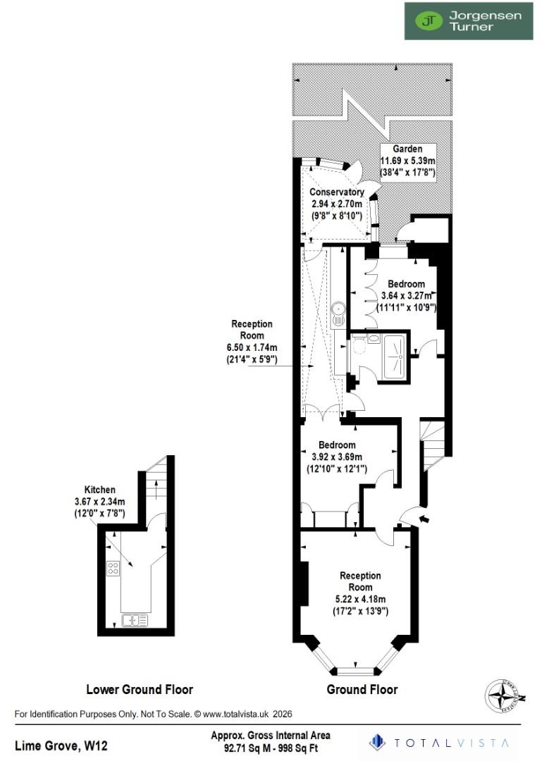 Floorplan for Lime Grove, Shepherds Bush, W12