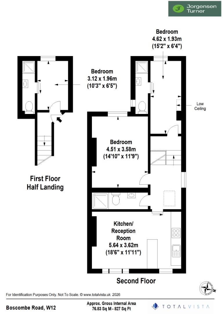 Floorplan for Boscombe Road, Shepherds Bush, W12 9HP