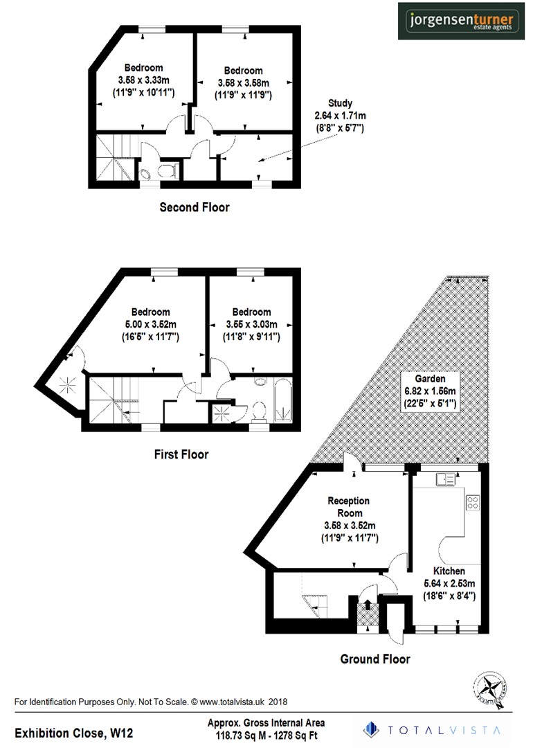 Floorplan for Exhibition Close, White City, W12