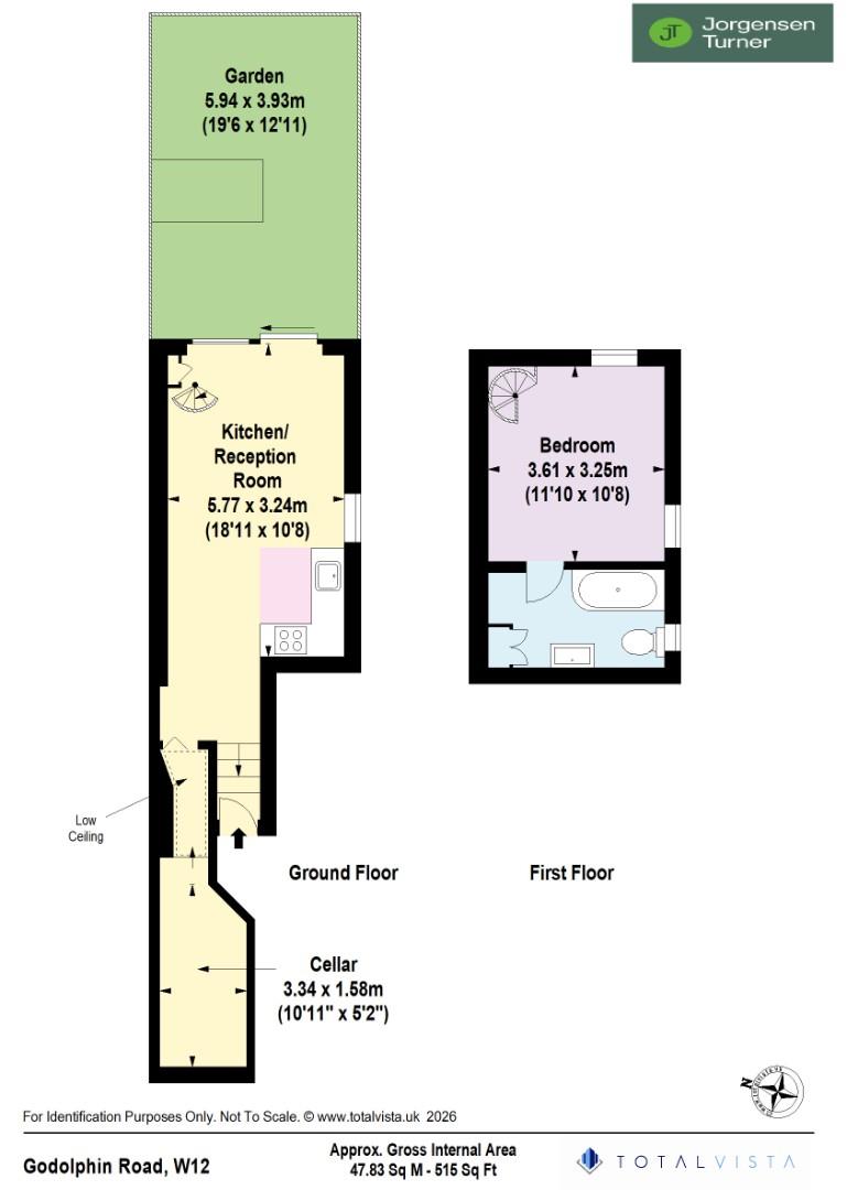 Floorplan for Godolphin Road, Shepherds Bush, W12