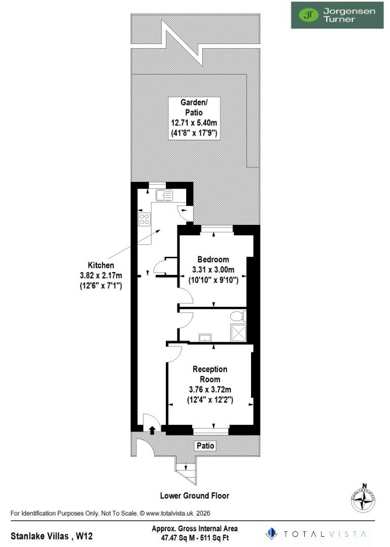 Floorplan for Stanlake Villas, Shepherds Bush, W12