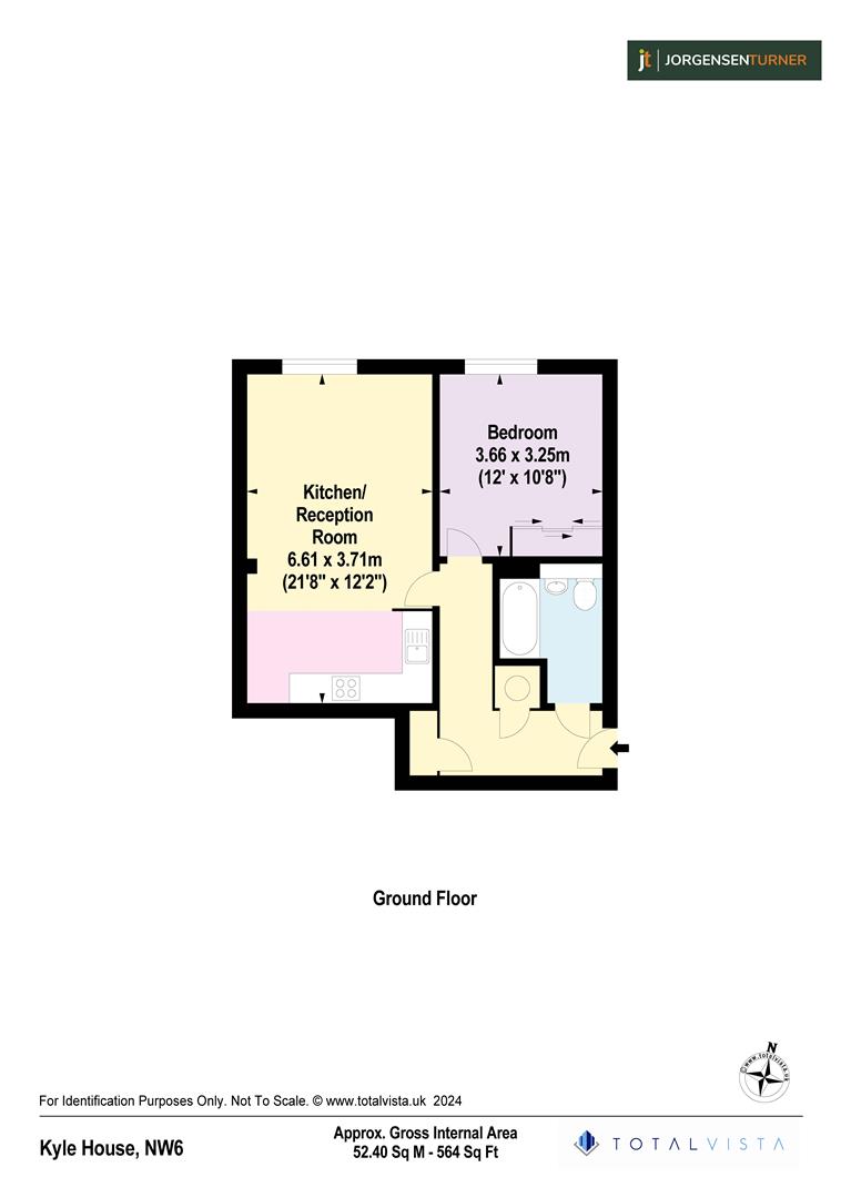 Floorplan for Priory Park Road, London, NW6