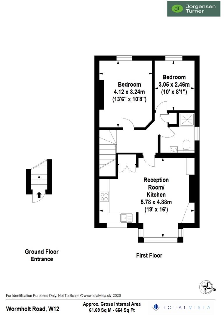 Floorplan for Wormholt Road, Shepherds Bush, W12