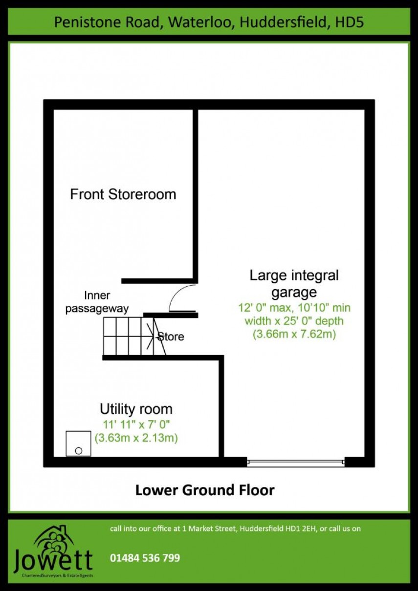 Floorplan for Penistone Road, Waterloo, Huddersfield, HD5