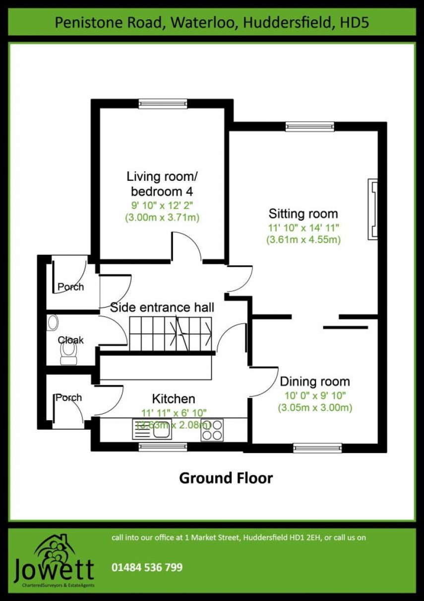 Floorplan for Penistone Road, Waterloo, Huddersfield, HD5