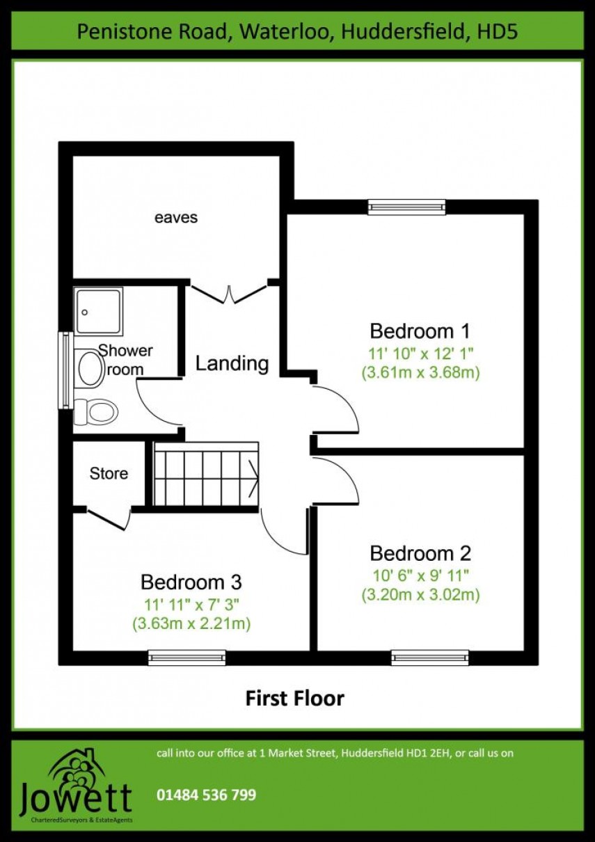 Floorplan for Penistone Road, Waterloo, Huddersfield, HD5