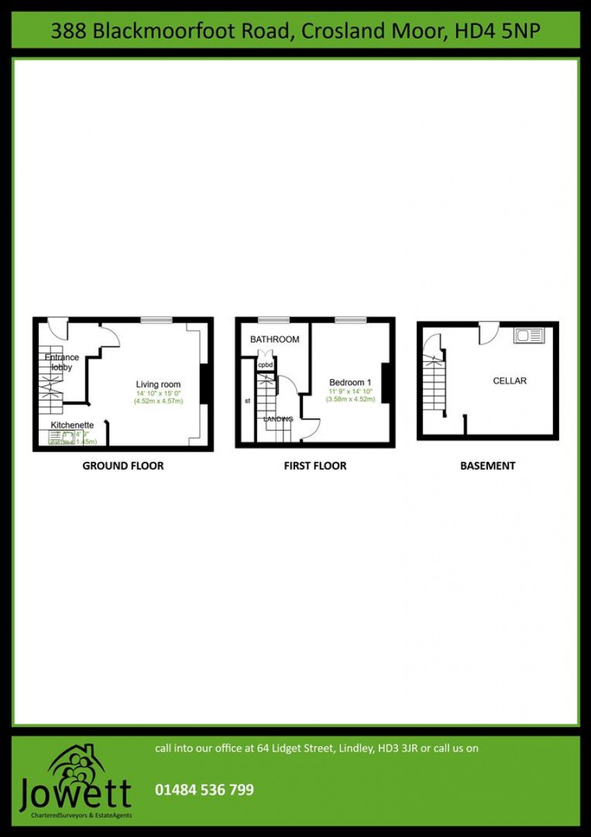 Floorplan for Blackmoorfoot Road, Huddersfield