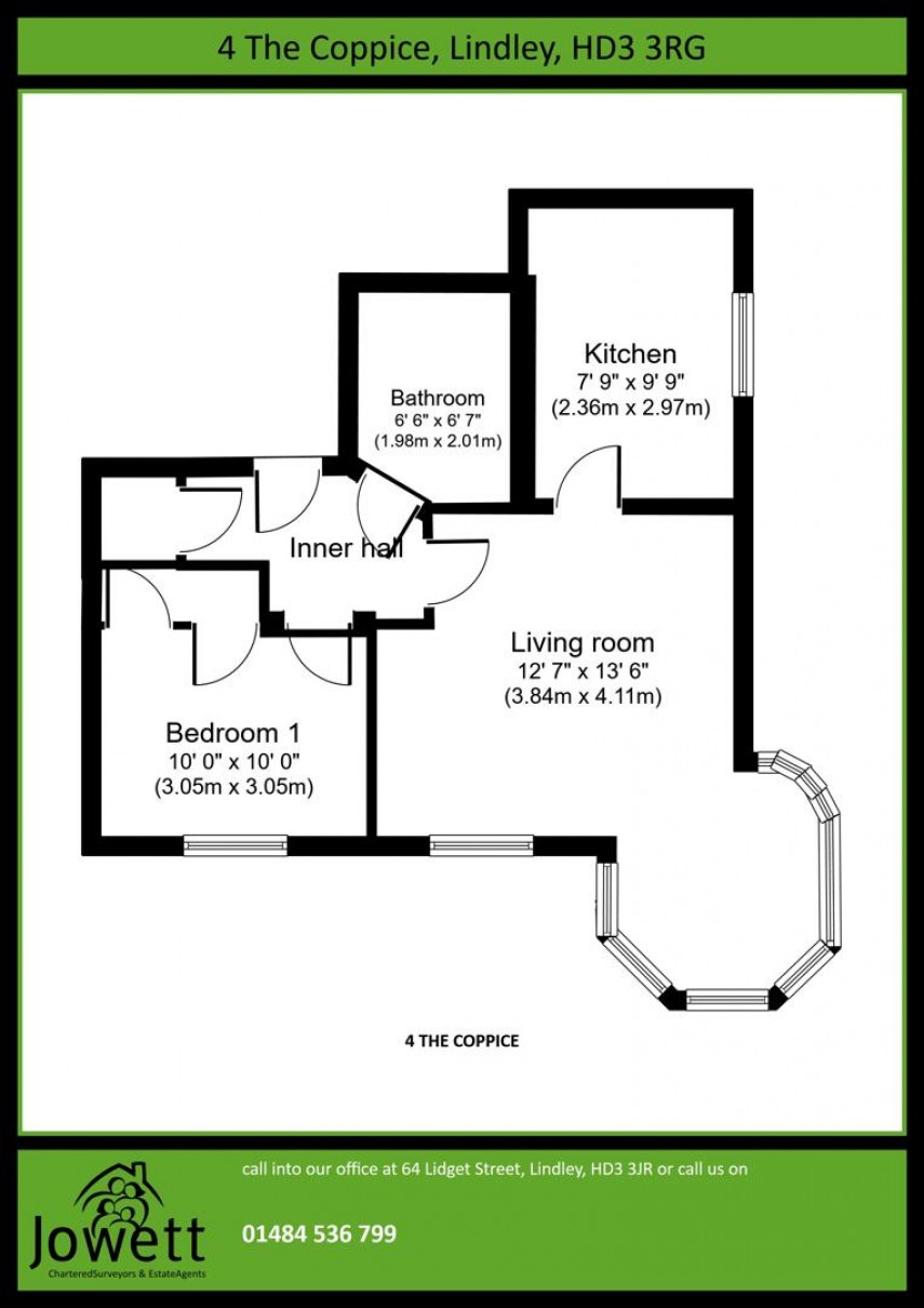 Floorplan for The Coppice, Lindley, Huddersfield