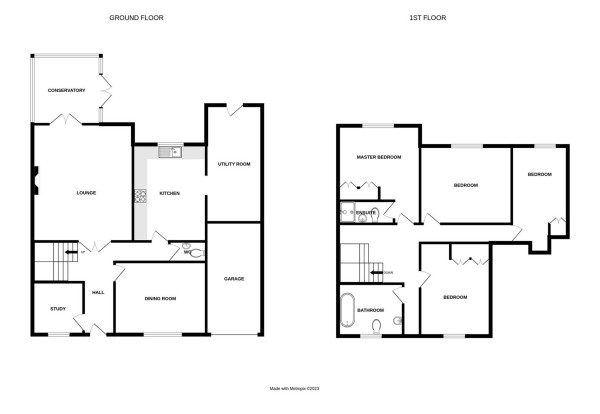 Floorplan for Leamington Road, Kenilworth