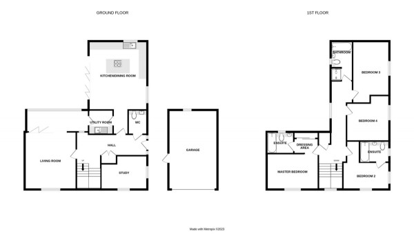 Floorplan for The Cedars, Warwick Road, Leek Wootton