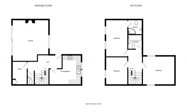Floorplan for Priory Road, Wolston