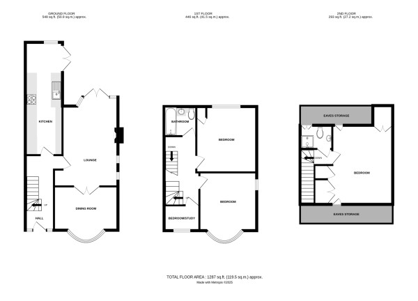 Floorplan for Bromleigh Drive, Coventry