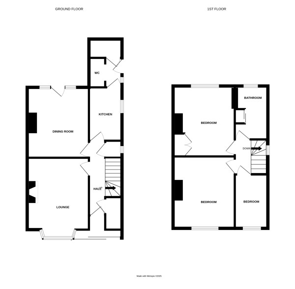 Floorplan for Avenue Road, Kenilworth