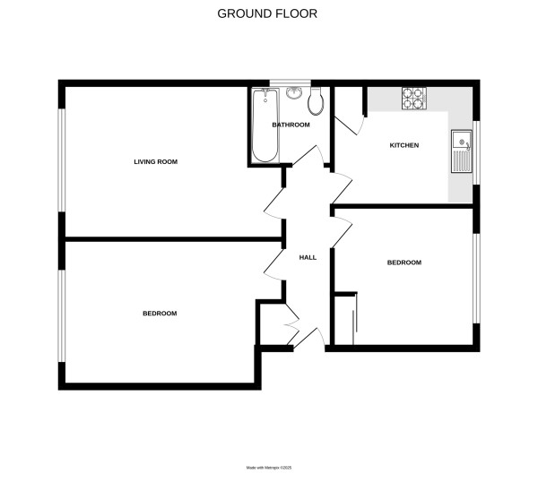 Floorplan for Alpine Court, Kenilworth