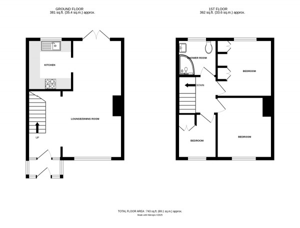 Floorplan for Henry Street, Kenilworth