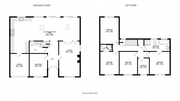 Floorplan for Leek Wootton, Warwick
