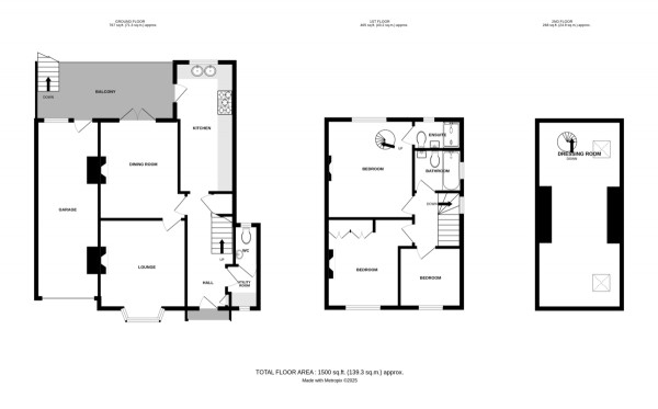 Floorplan for Henry Street, Kenilworth
