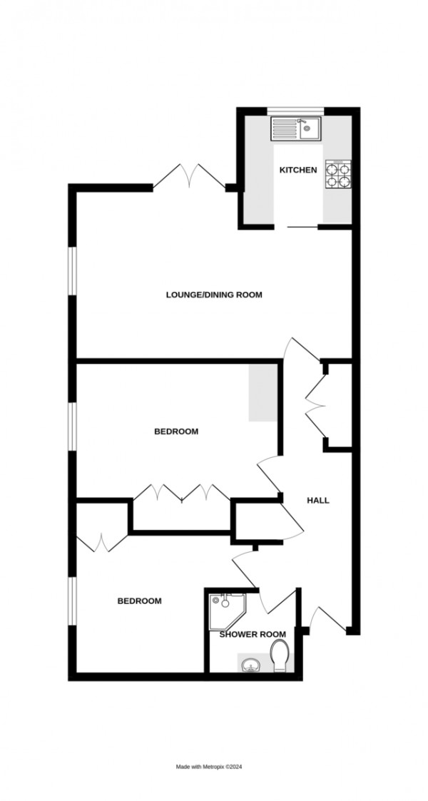 Floorplan for Priory Road, Kenilworth