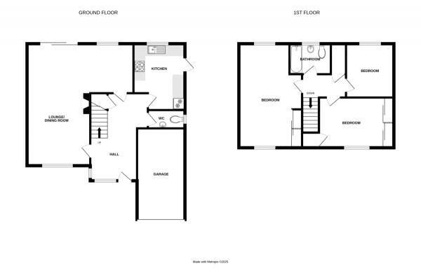 Floorplan for Berkeley Road, Kenilworth