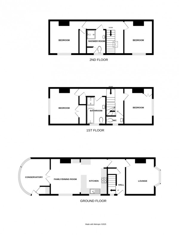 Floorplan for Arthur Street, Kenilworth